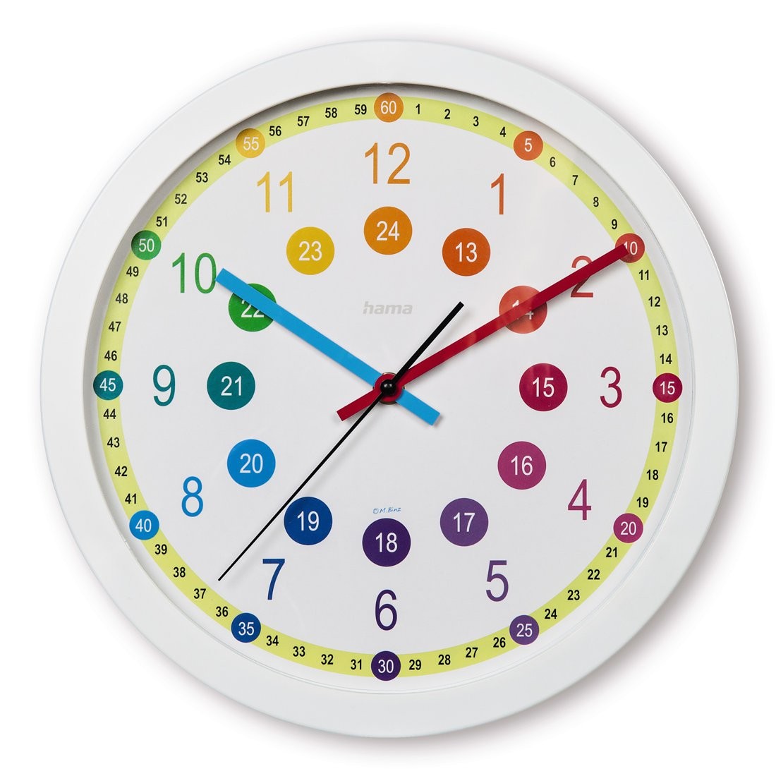 Stenska ura Easy learning, 30 cm
