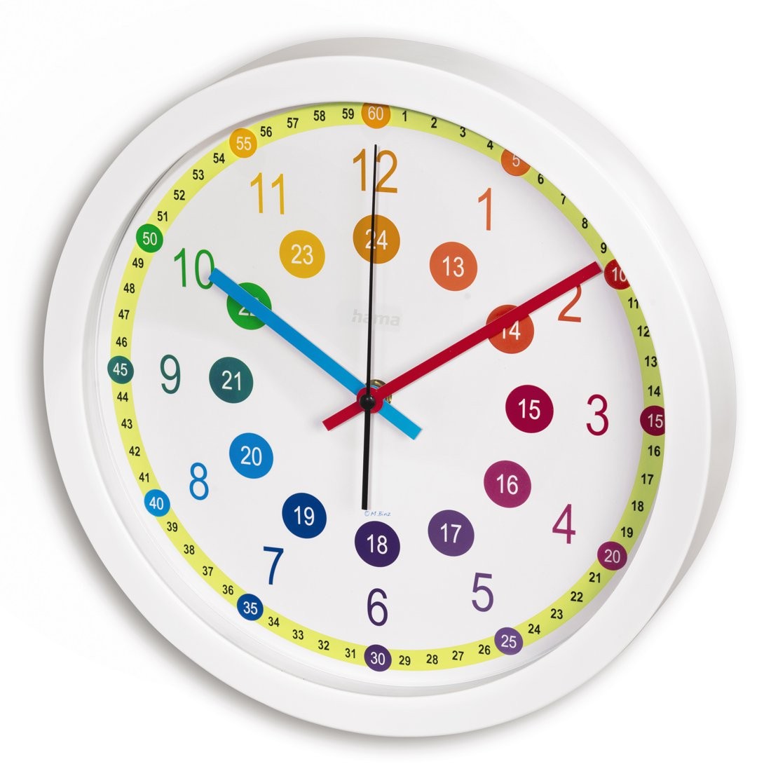 Stenska ura Easy learning, 30 cm 2