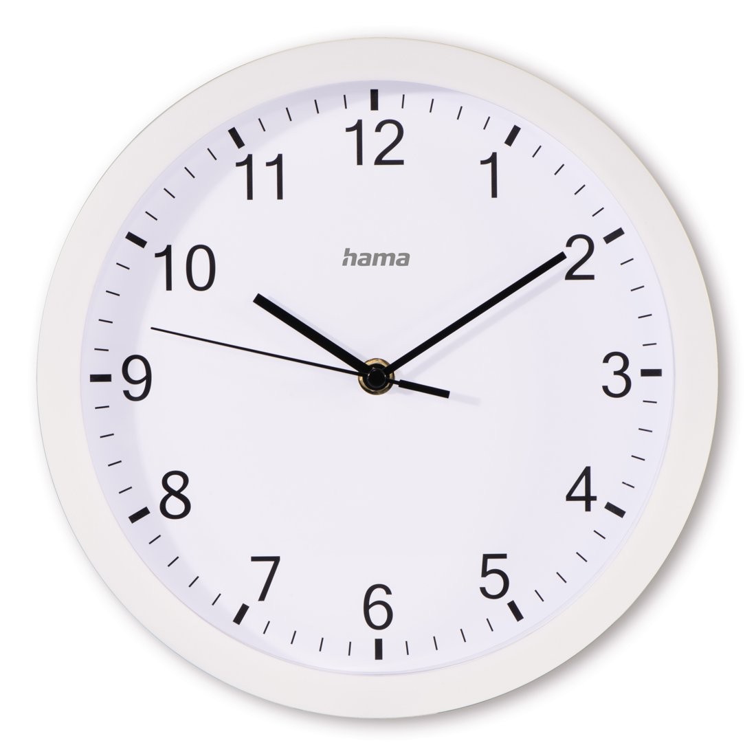 Stenska ura Elba, 25 cm, bela