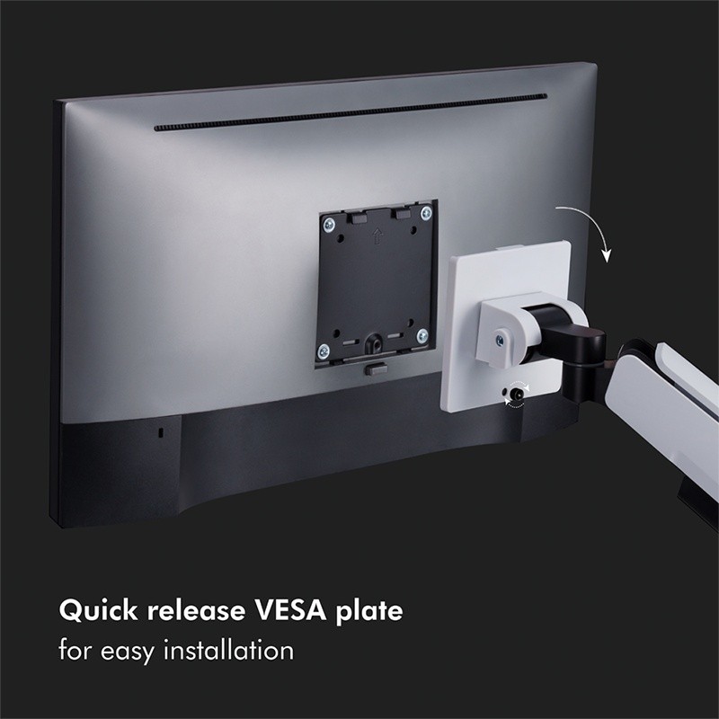 Plinski nosilec za monitor, 17-49" VESA, do 20 kg 7