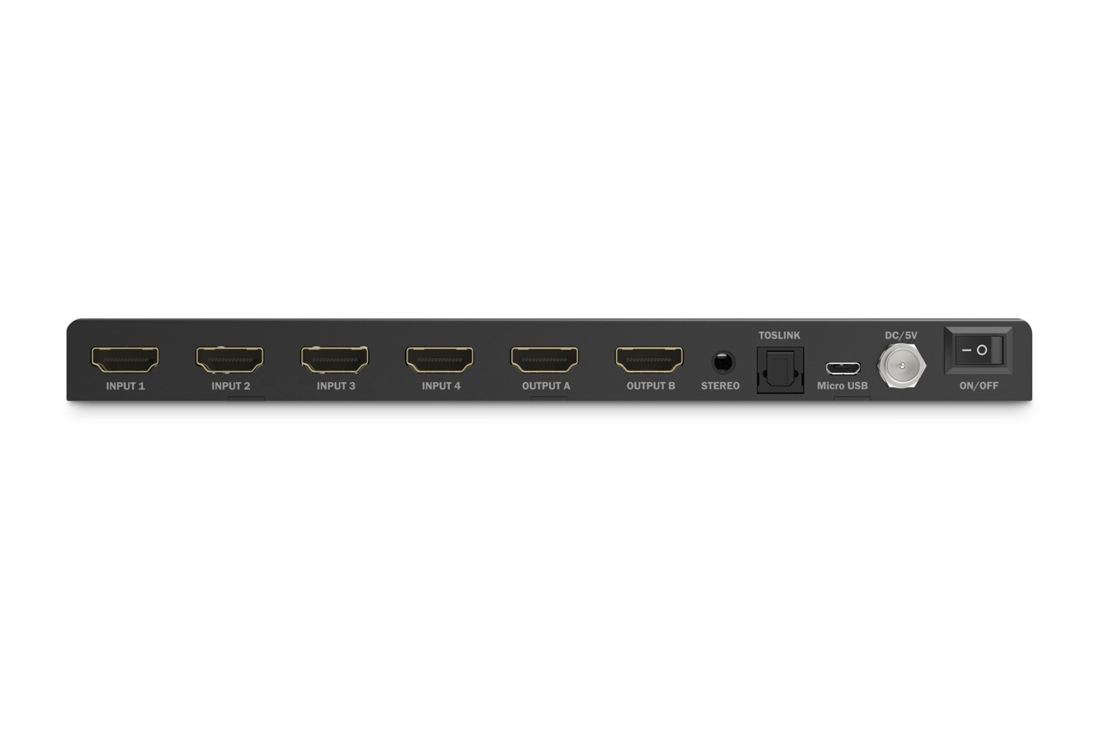 HDMI preklopnik/matrika Digitus 4/2, 4K/30Hz, z avdio izhodom in daljinskim upravljalnikom 6