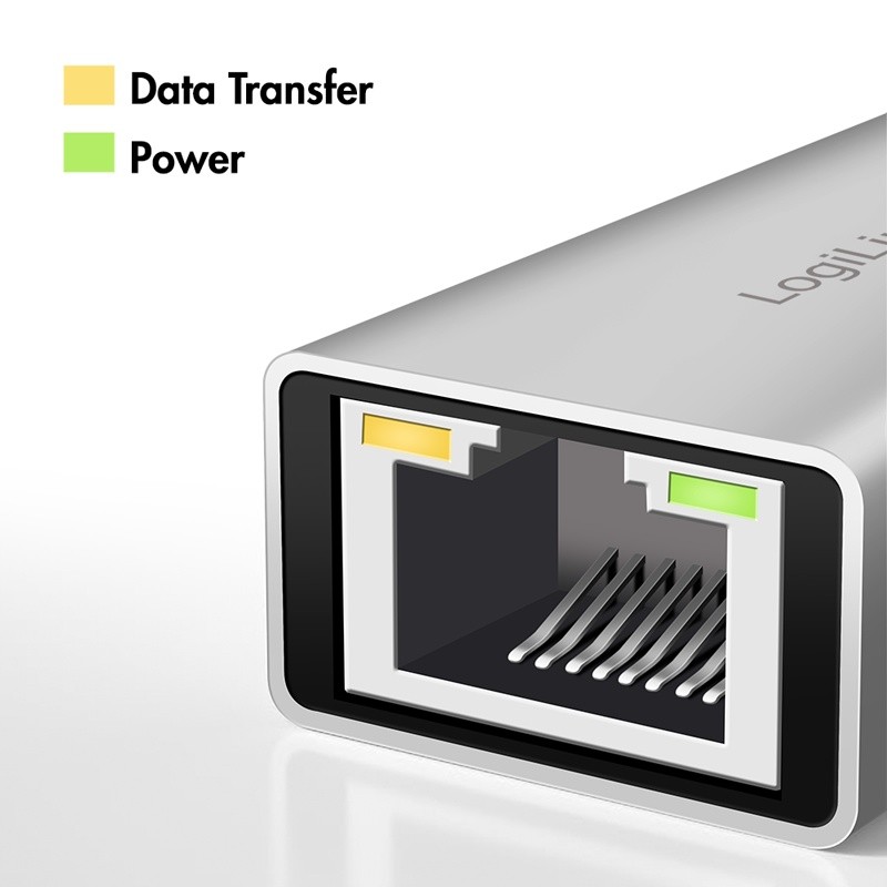 Adapter USB-A/USB-C na 2.5G Ethernet, siv 4