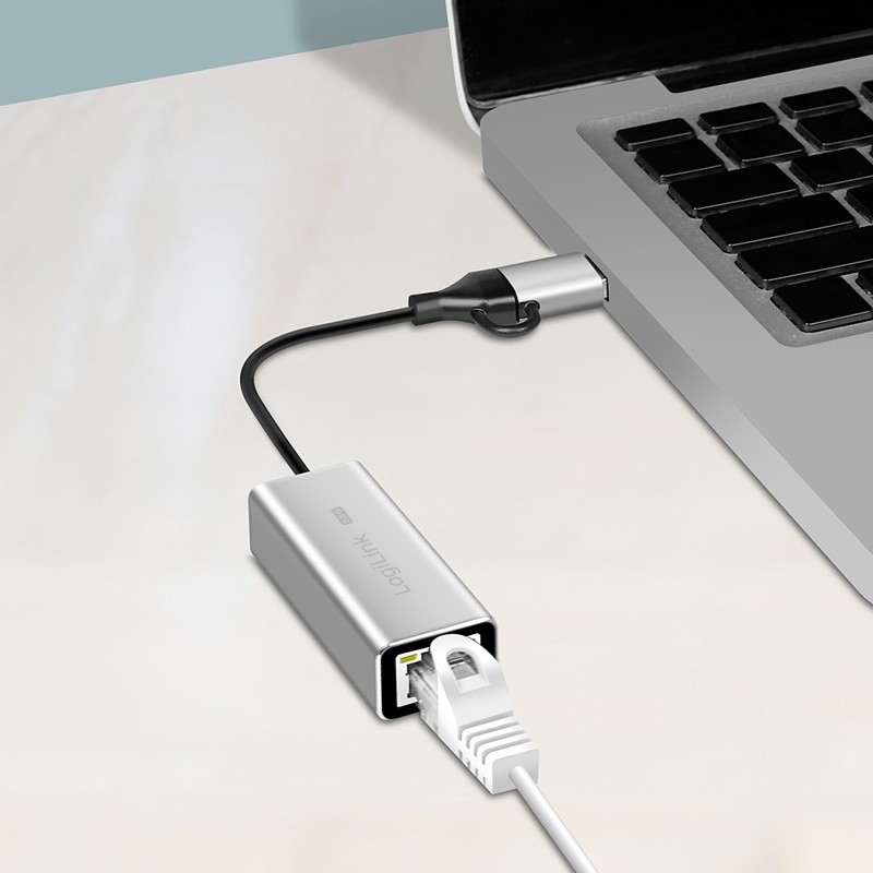Adapter USB-A/USB-C na 2.5G Ethernet, siv 6