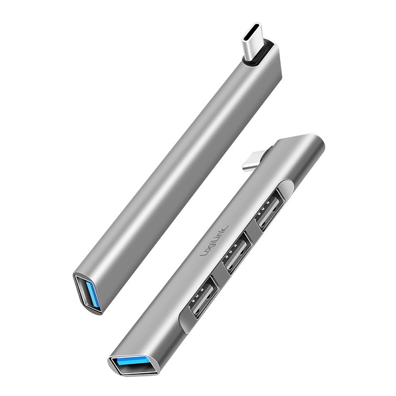 Tanak USB-C hub, 1x USB-A 3.0, 3x USB-A 2.0 2