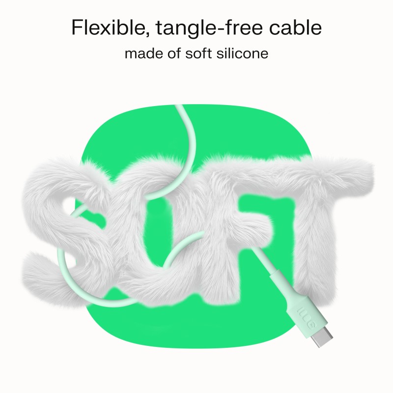 USB-C PowerFlex kabel, 100W, 1.2m, črn 2