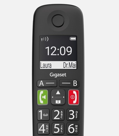 Brezžični telefon Gigaset E290A s sekretarko 4