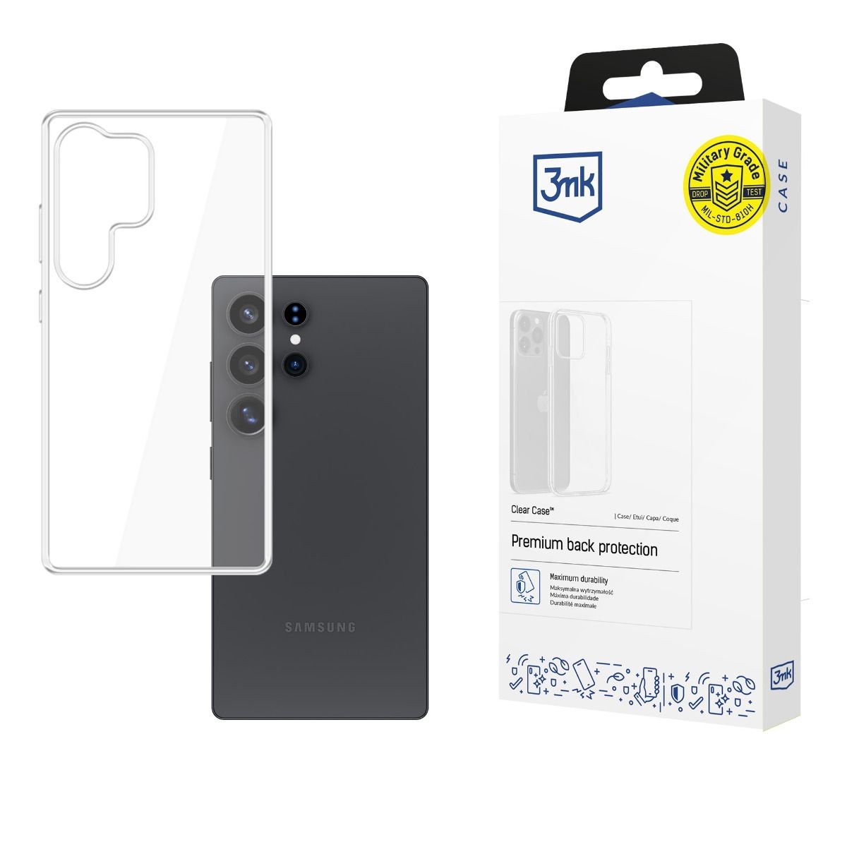 Ovitek Clear Case za Samsung S25 Ultra SM-938U