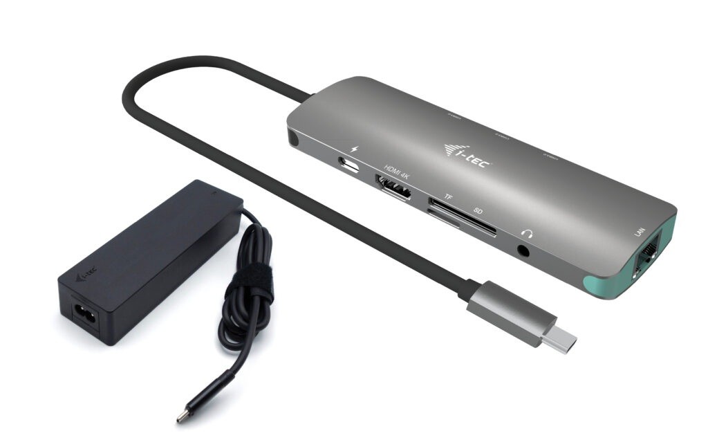 DOCKS T.USB-C Metal Nano 4K HDMI LAN + 100W PD polnilnik