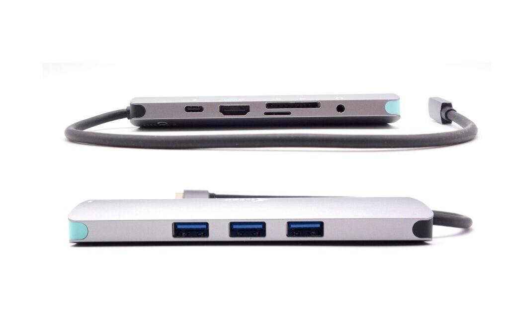 DOCKS T.USB-C Metal Nano 4K HDMI LAN + 100W PD polnilnik 4