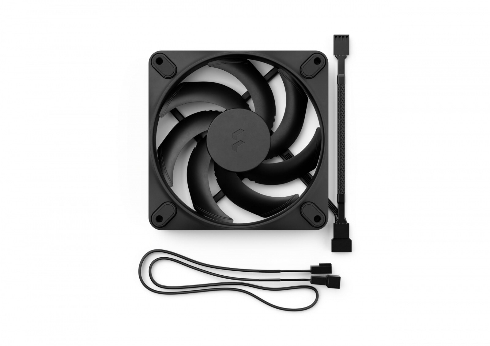 Fractal Design Momentum 12 črn 120mm PWM PC ventilator 3