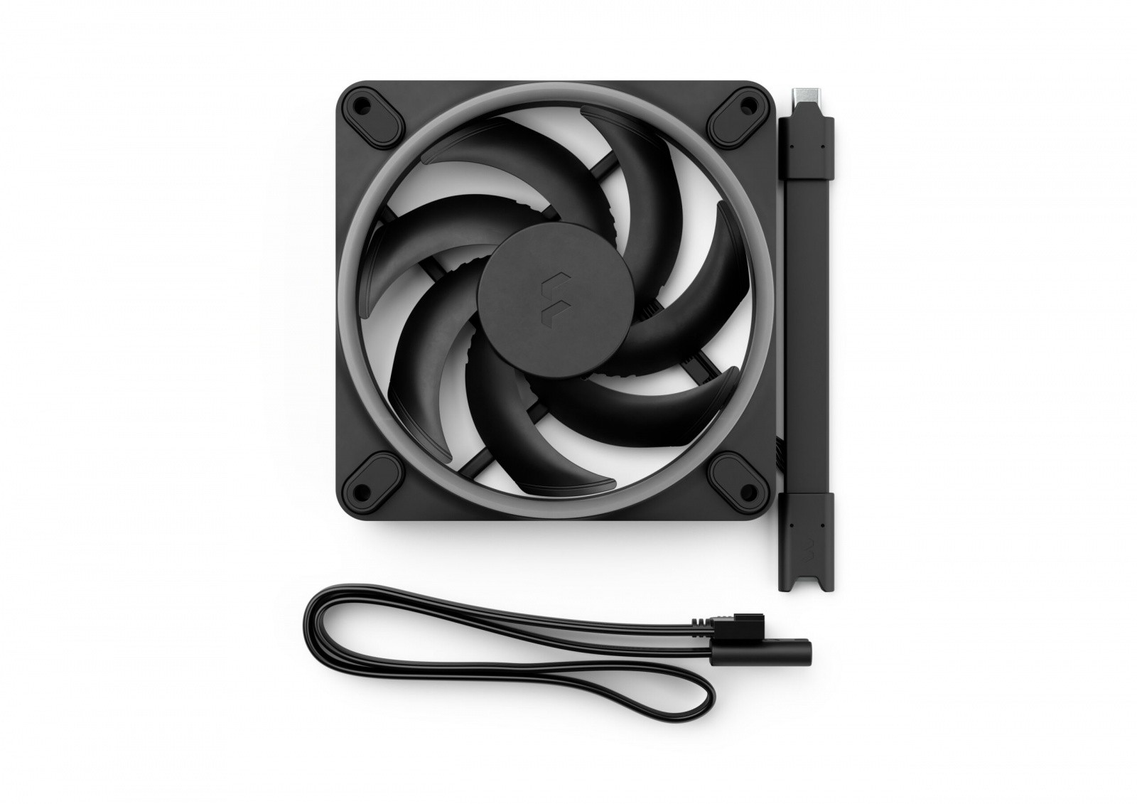 Računalniški ventilatorji Momentum 120mm RGB, 3-paket, črni 3