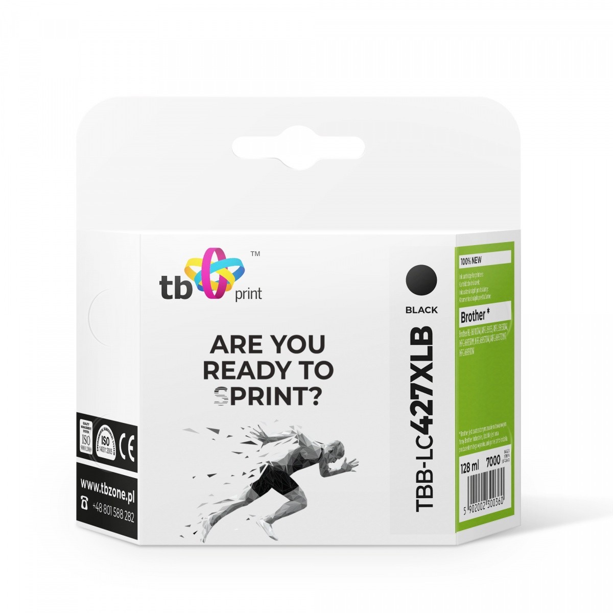 Črn črnilo za Brother MFC-J5955DW [TBB-LC427XLB]