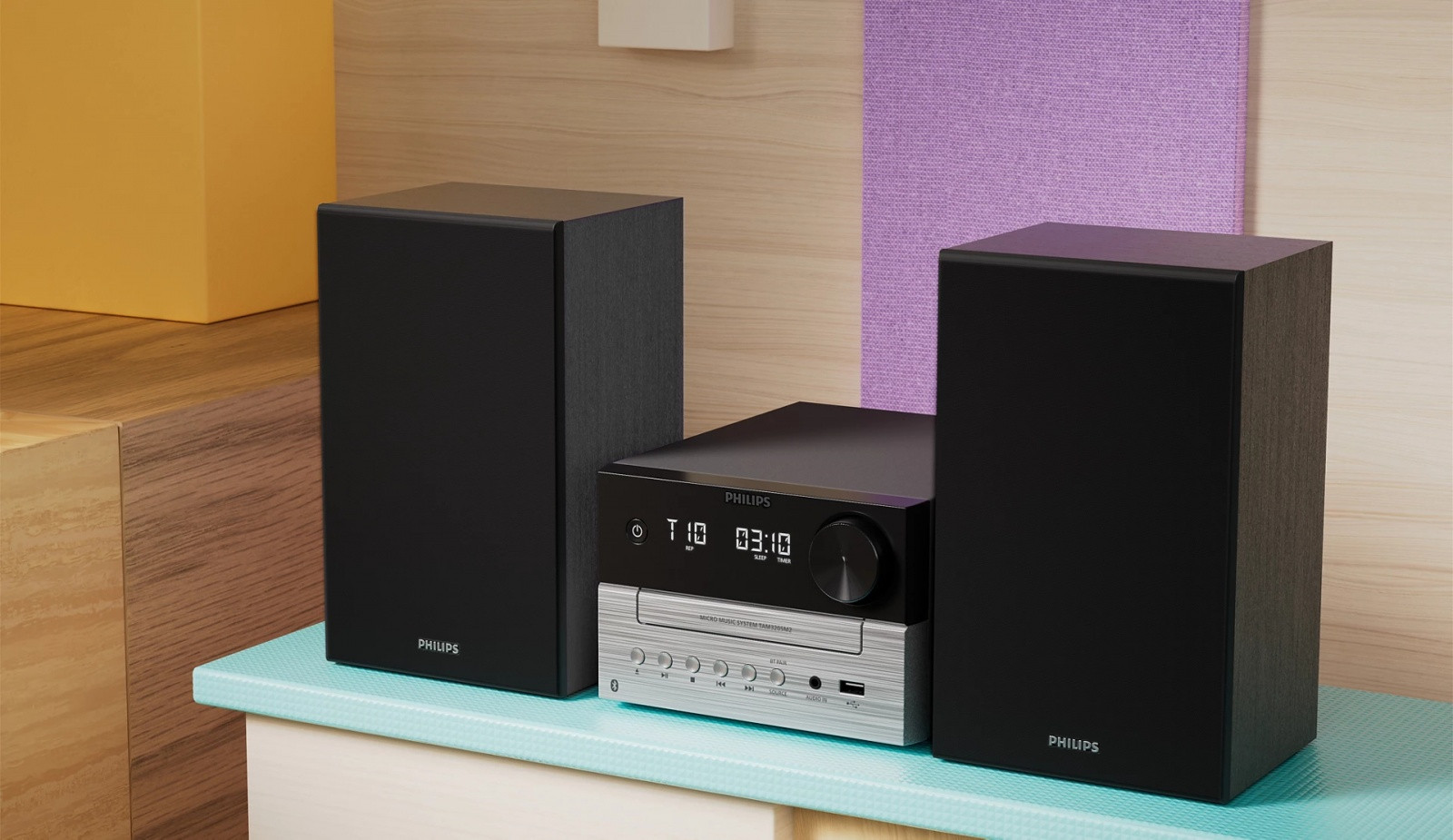 Mikro stereo sistem Philips TAM3205M/22 8