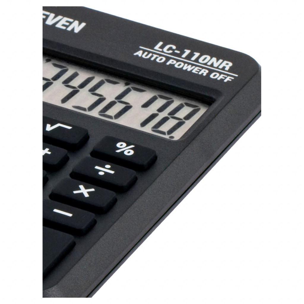Žepni kalkulator LC110NR, črn 2
