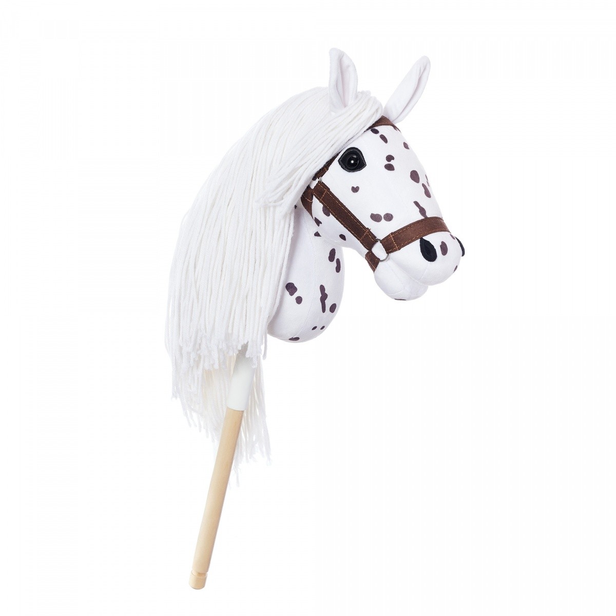 Leseni konj na palici HOPPIHORSE A3, leopard vzorec 2