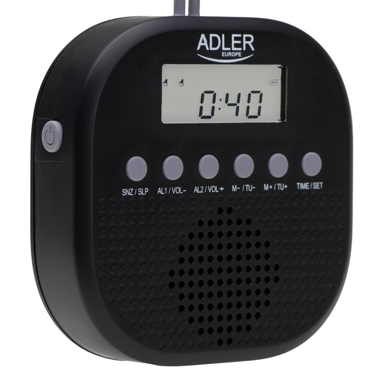 ADLER AD1912 FM radio, vodoodporen