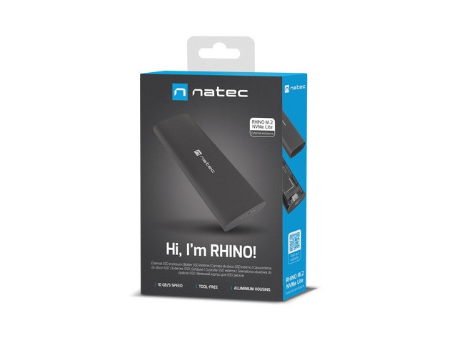Zunanja NVMe M.2 SSD enota, USB-C 3.1 Gen 2 2