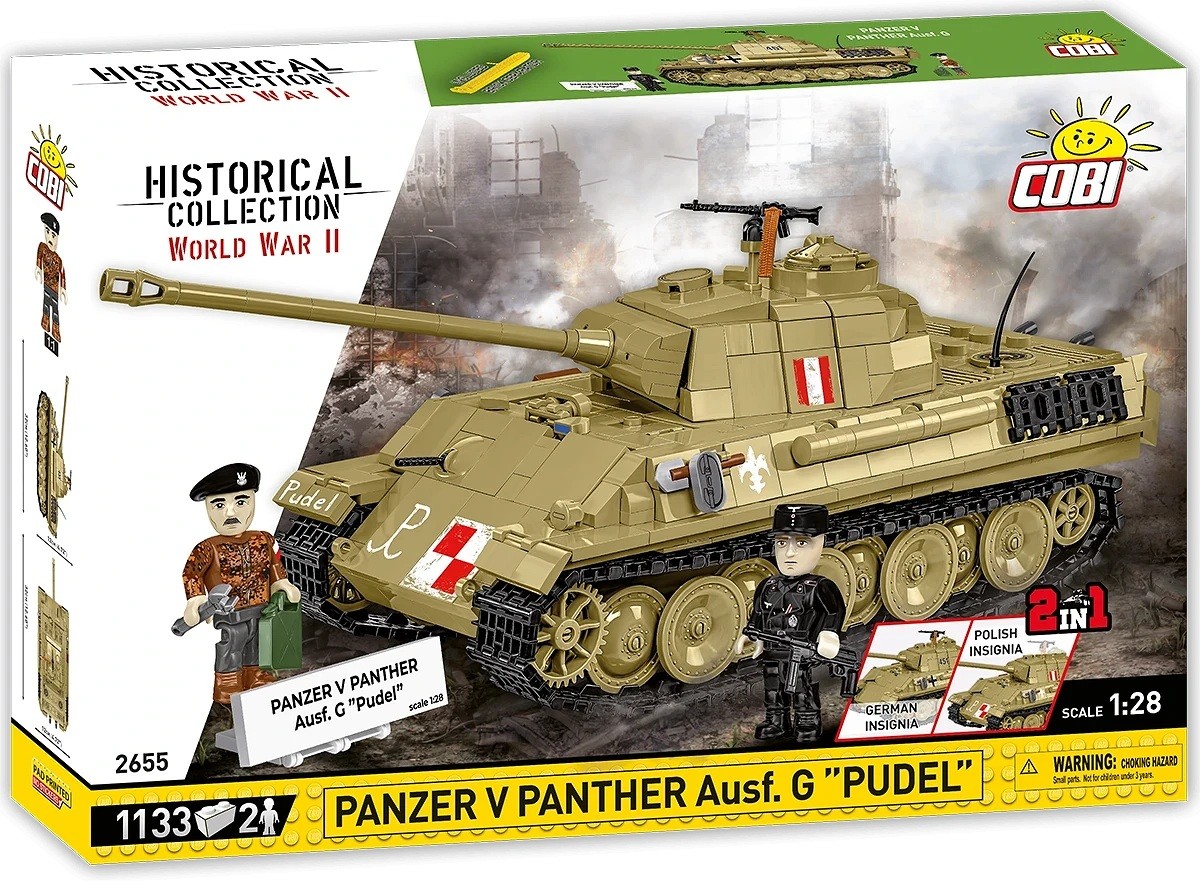 Gradbeni bloki Panzer V Panther G, 1133 kosov