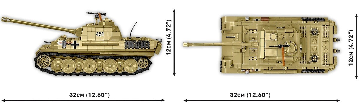 Gradbeni bloki Panzer V Panther G, 1133 kosov 5