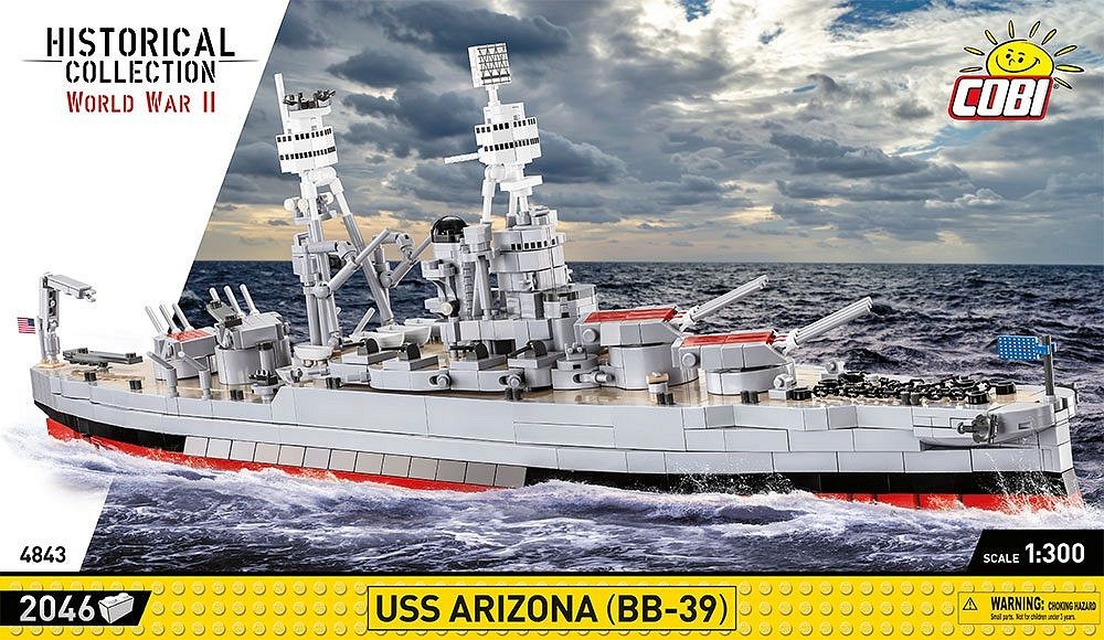 Gradbeni bloki USS Arizona BB-39, 2046 kosov 7