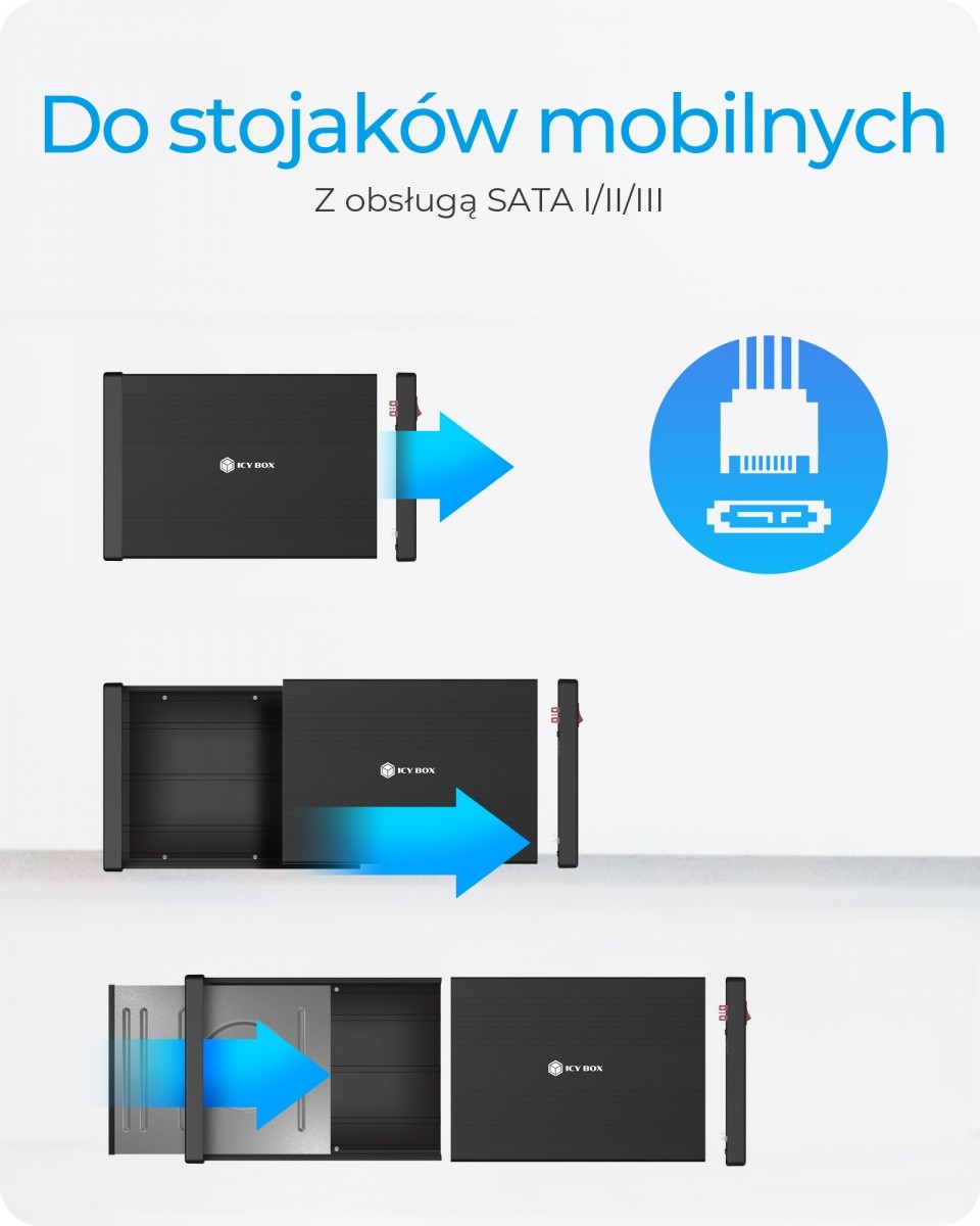 Ohišje za DVD/Blu-ray pogon 5,25" SATA, črno 4