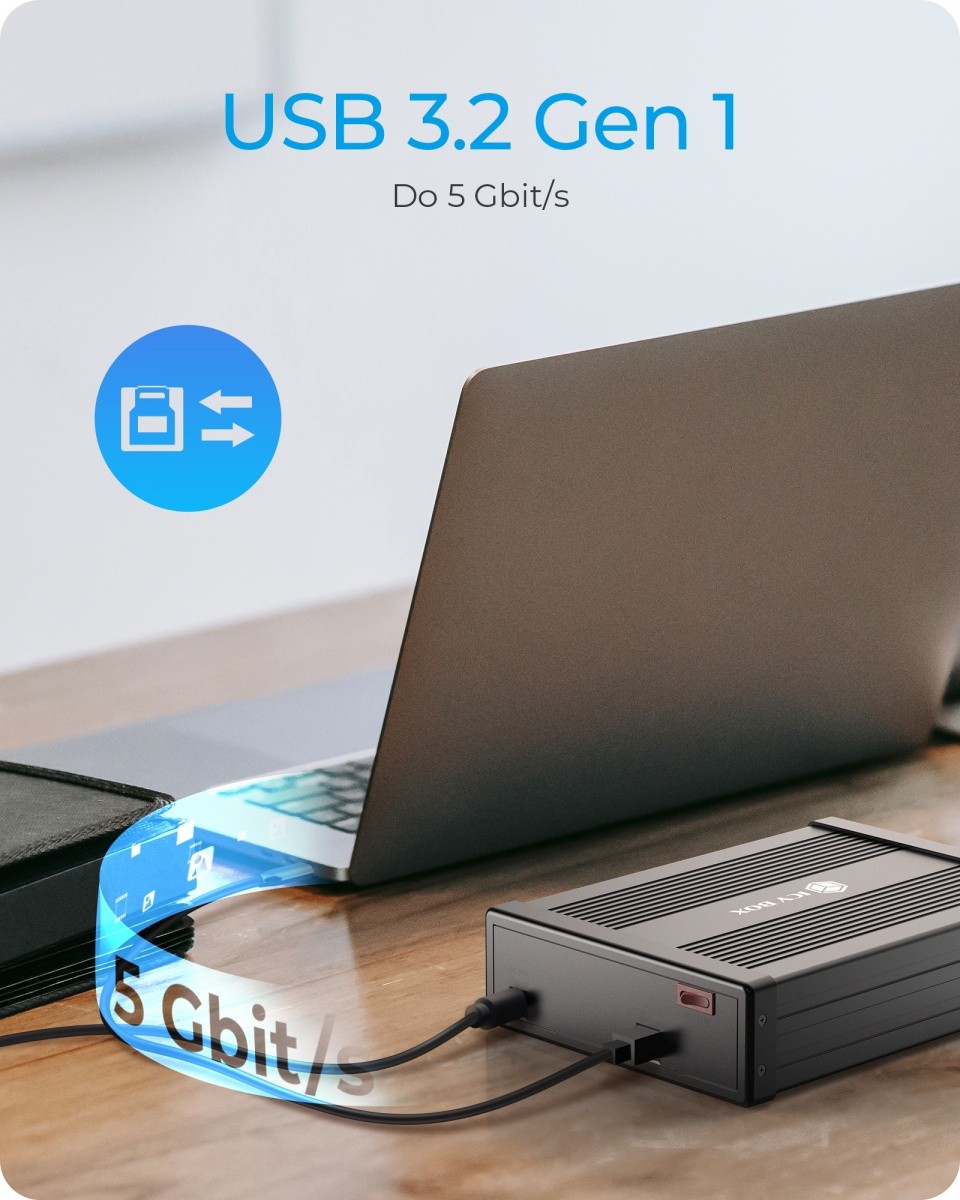 Ohišje za DVD/Blu-ray pogon 5,25" SATA, črno 6
