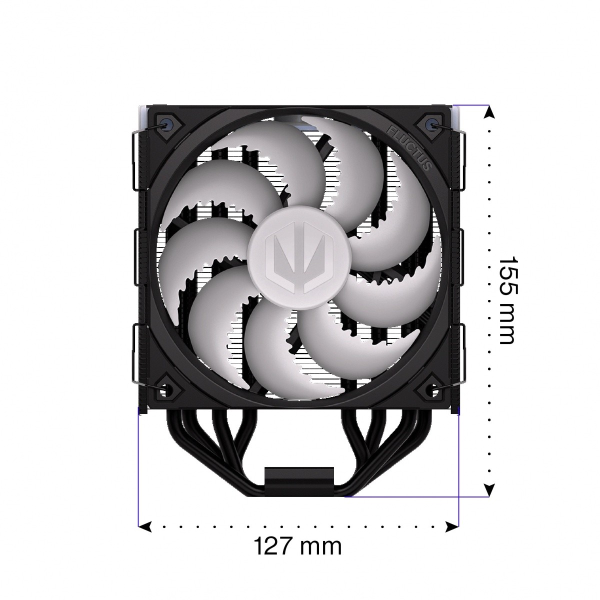 Hladilnik procesorja Fera 5 Black ARGB 2