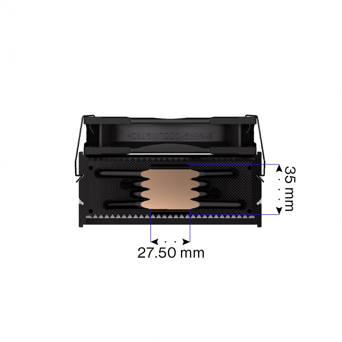 Hladilnik procesorja Fera 5 Black ARGB 5