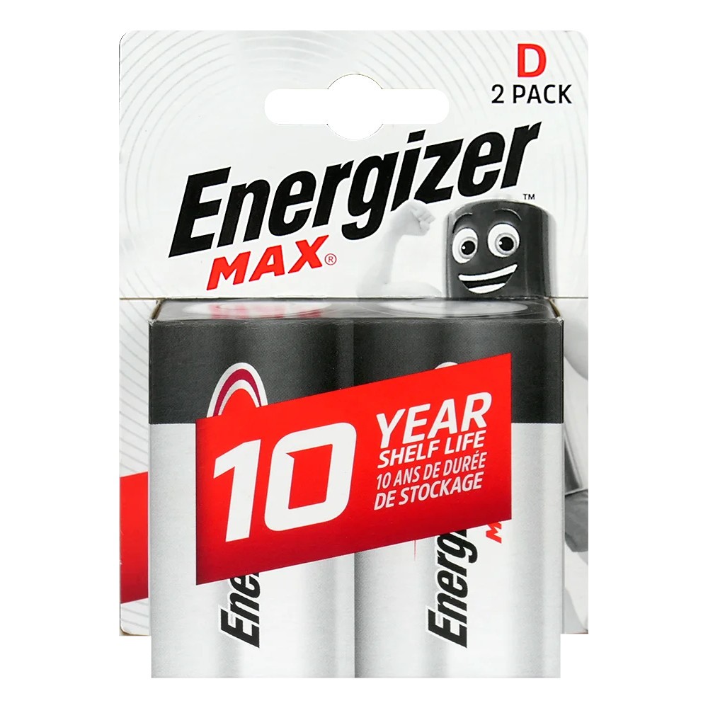 Baterije Energizer MAX LR20/D, 2 kosa