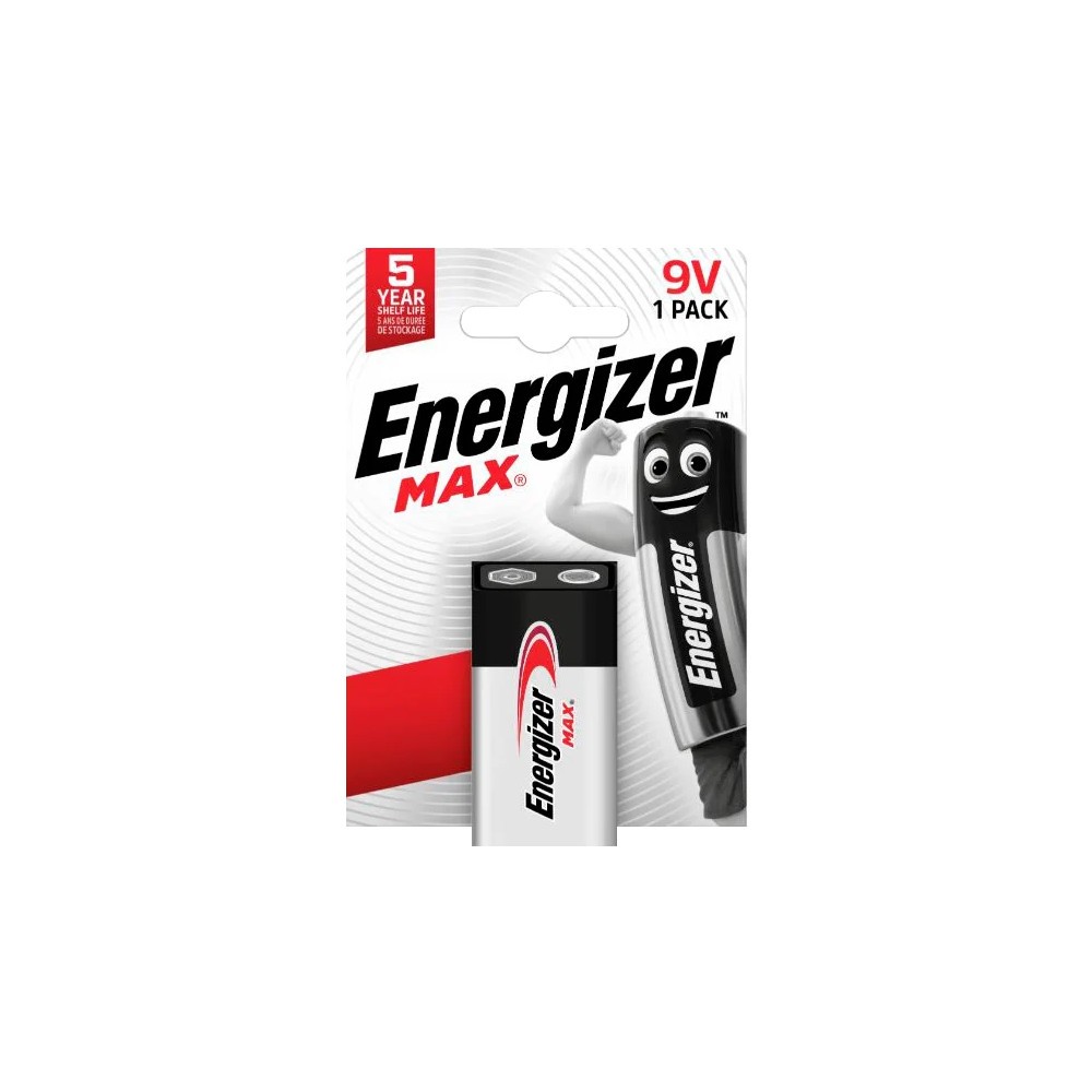 Baterija Energizer MAX 9V, 1 kos