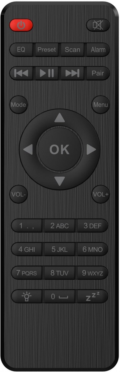 Internetni radio z močjo 4W, WiFi, FM, DAB+ 7