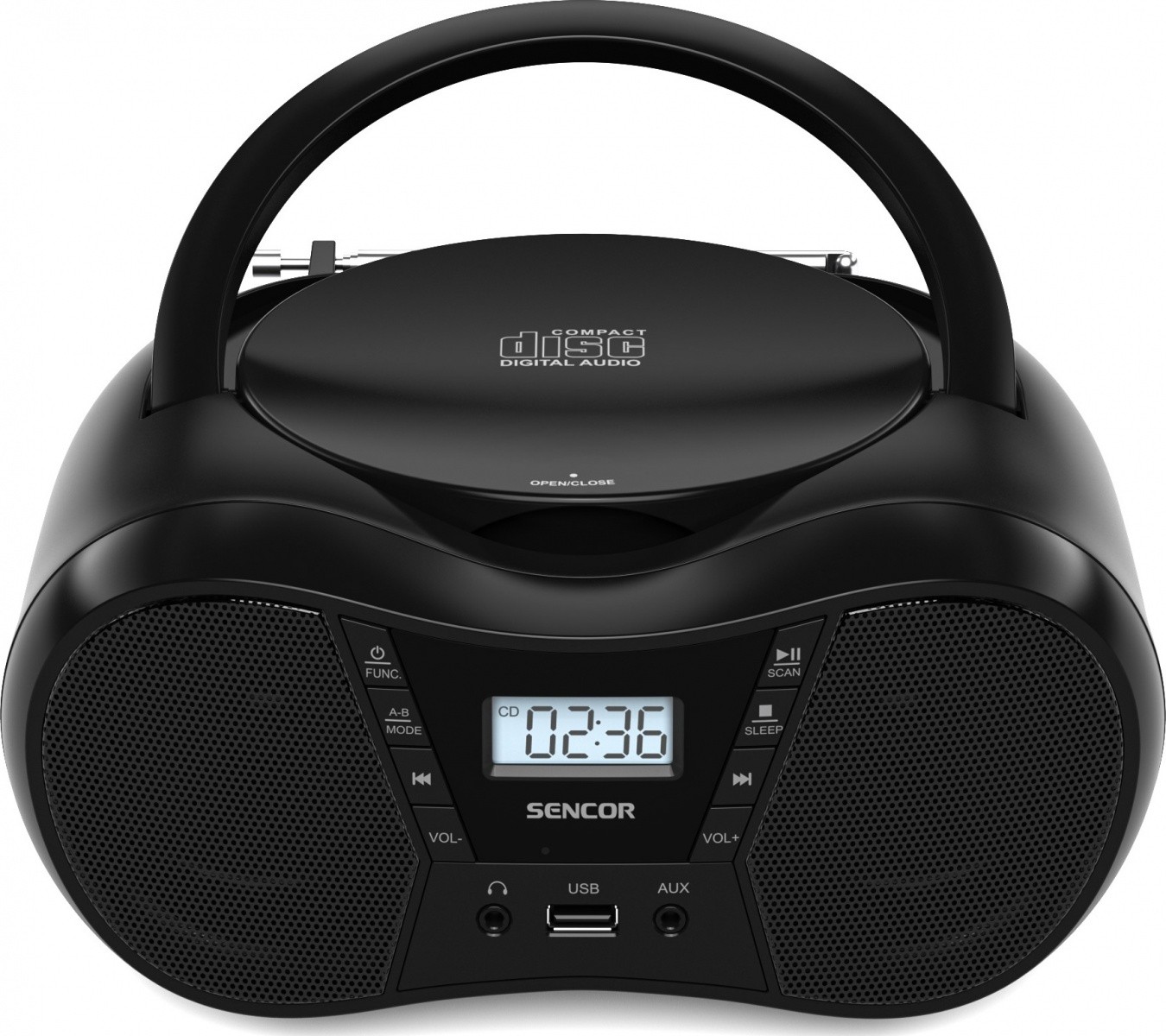 CD radio predvajalnik SPT 2300 BK (CD/MP3/USB/BT) 2