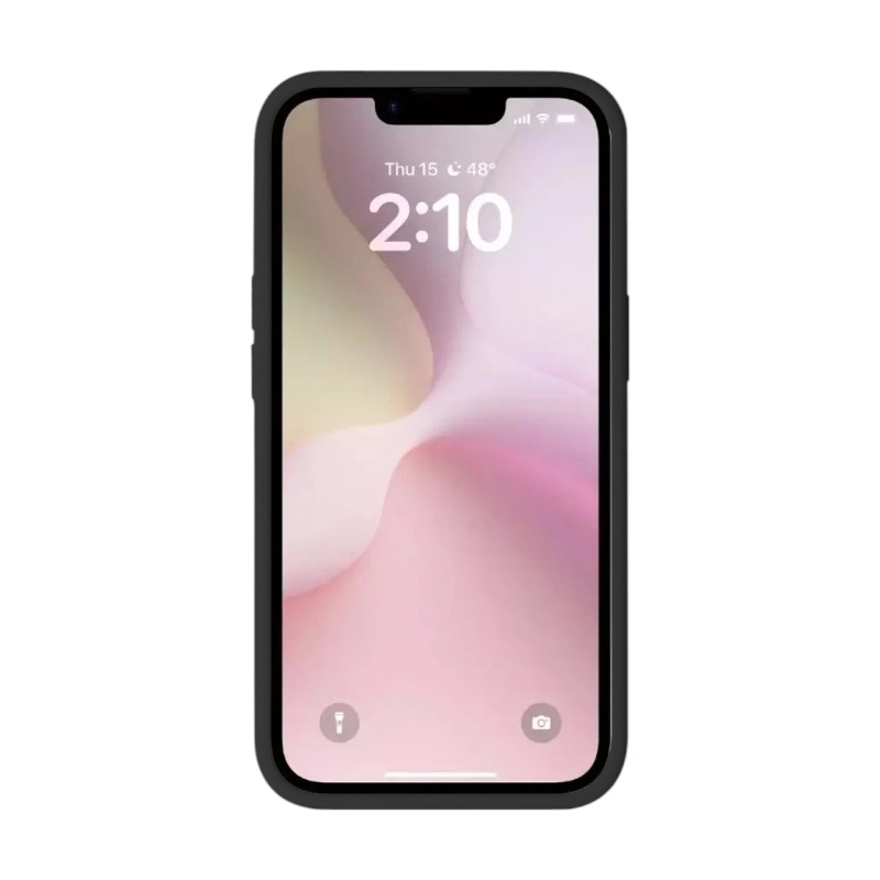 Magnetno ovitku Color Cover za iPhone 17e / 16e MagSafe, črn 4