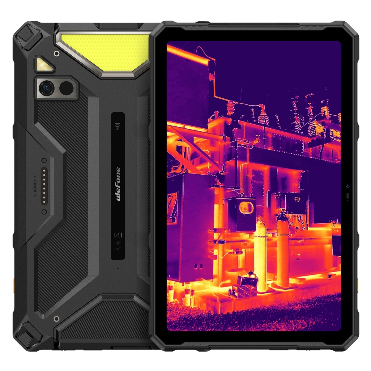 ULEFONE Armor Pad 4 Ultra Thermal tablica, 5G, 10.36" (8/256GB), termovizija, črna