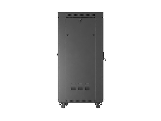 19" Rack omarica 32U, 600x800 mm, perforirana vrata LCD, črna 4