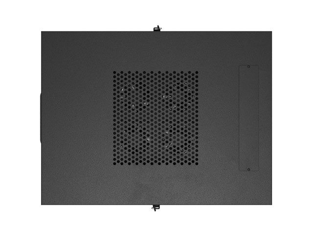 19" Rack omarica 32U, 600x800 mm, perforirana vrata LCD, črna 7