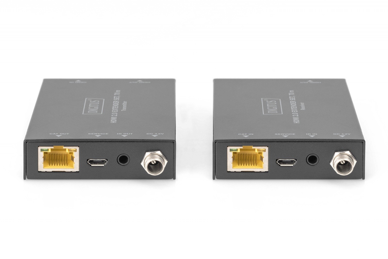 Razširjevalec HDMI 70m preko omrežnega kabla, 4K/60Hz, PoC (zasebni) 4