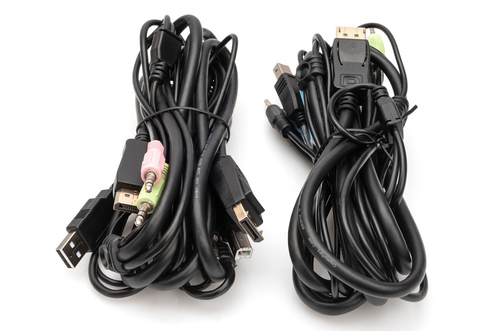 Preklopnik Digitus KVM, 2-portni, 4K 60Hz, USB/Audio 7
