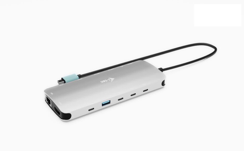 Dockska postaja USB-C Metal Nano, 3x Display, 2x HDMI, 1x USB-C PD 140W