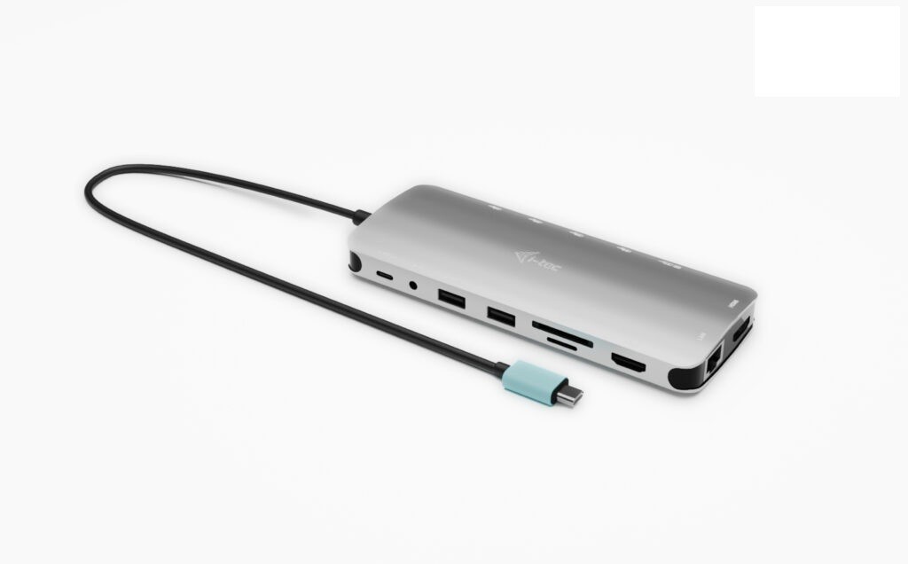Dockska postaja USB-C Metal Nano, 3x Display, 2x HDMI, 1x USB-C PD 140W 3