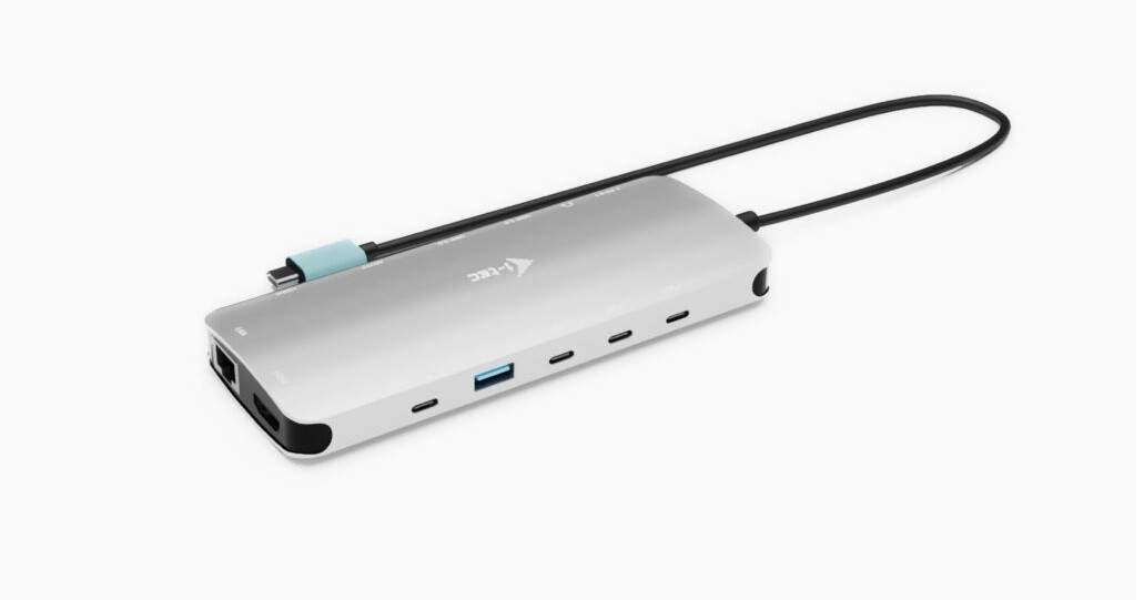 Dockska postaja USB-C Metal Nano + polnilnik 140W 2