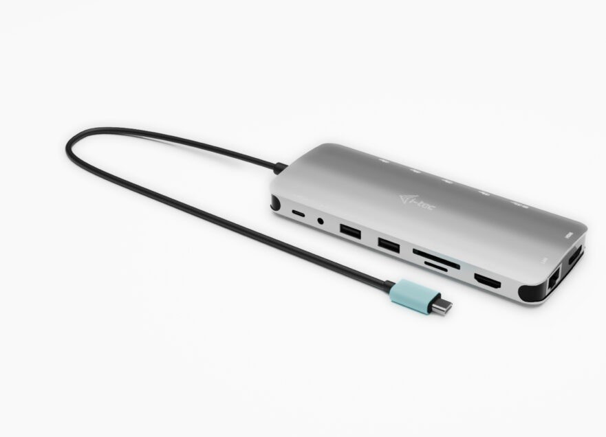 Dockska postaja USB-C Metal Nano + polnilnik 140W 4