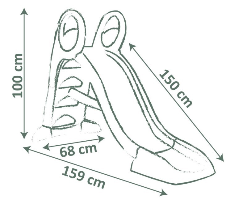 Zložljiva zdrsa 'My Slide' (dolžina 150 cm) 2