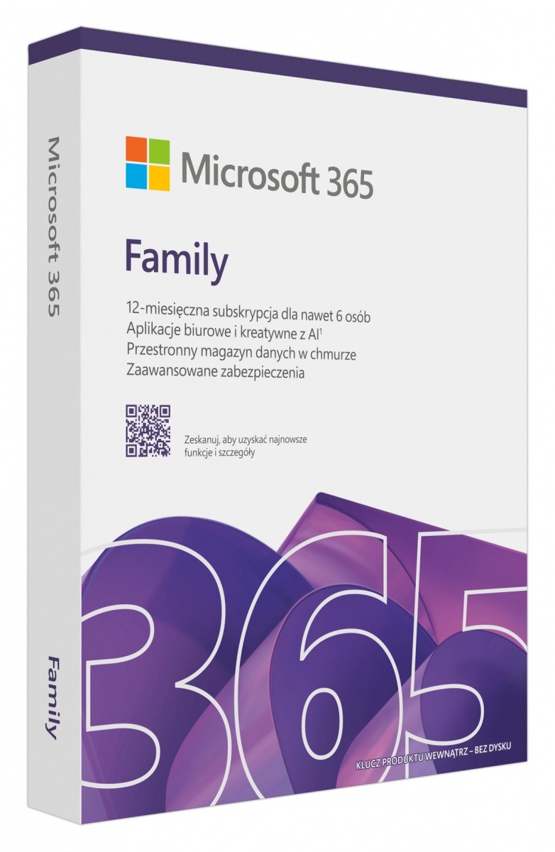 Microsoft 365 Family SLO - 1 leto, 6 uporabnikov