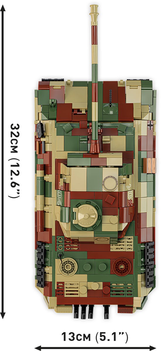 Gradbeni bloki Pz.Kpfw.V Panther Ausf.A, 1152 kosov 5