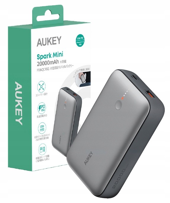 PB-Y57 Mini Power bank, 20000mAh, 22.5W, LED
