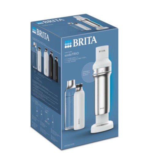 Brita sodaTRIO gazilnik vode (bel) 2