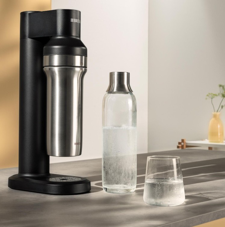 Brita sodaTRIO gazilnik vode (črn) 8