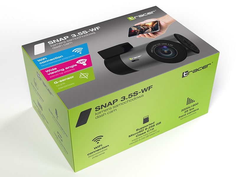 Tracer SNAP 3.5S-WF Wideorejestrator 6