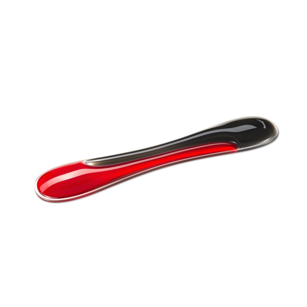 Podloga za zapestje za tipkovnico Slim Duo Gel, rdeča